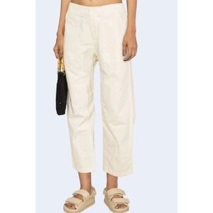Rag & Bone Leyton WorkWear Pants in Ivory Women 2 NWT $ 295